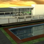 Casa com piscina